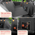 PettyPaw™ Hard Bottom Pet Car Seat Cover