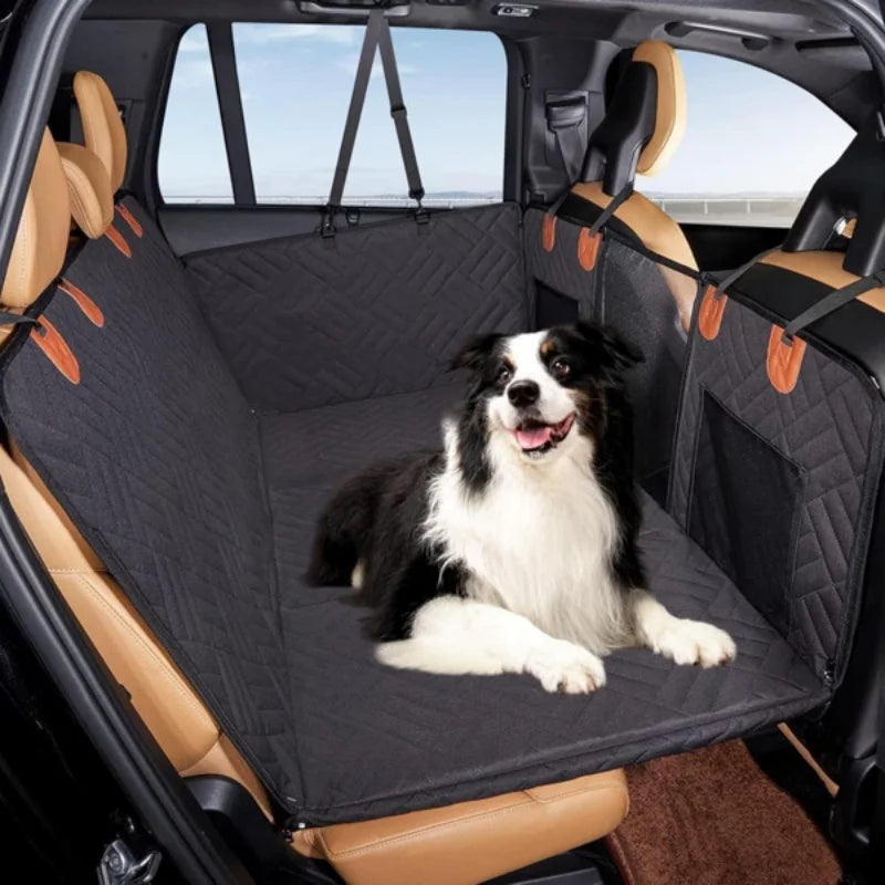 PettyPaw™ Backseat Pet Car Seat Cover Hard Bottom