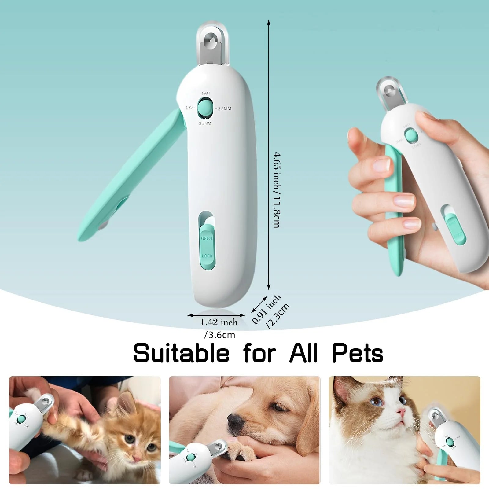 PettyPaw™ Professional Pet Nail Clippers